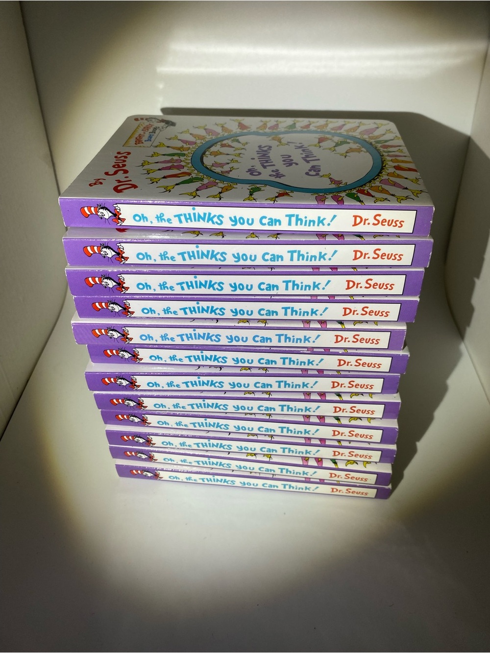 Dr. Seuss Oh, the Thinks You Can Think! - Purple and White Spine Set
